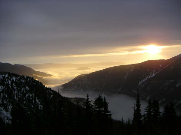 Sunrise on Rock Mountain