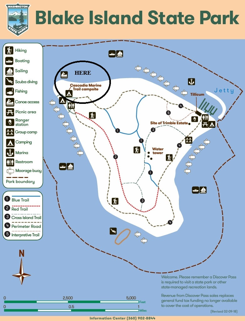 blake island map